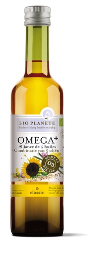 Bio Planète Omega+ combinatie van 5 oliën bio 500ml